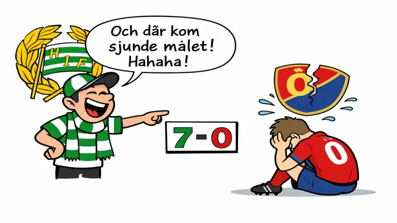 Bajen kör över Öster – 7–0 i cupen efter total dominans