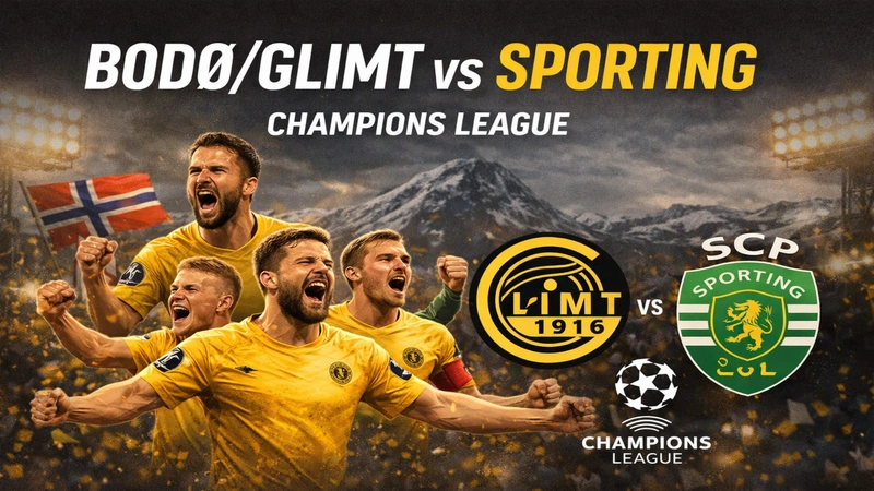 Bodø/Glimt vs Sporting – Form, analys och betting inför Champions League-mötet